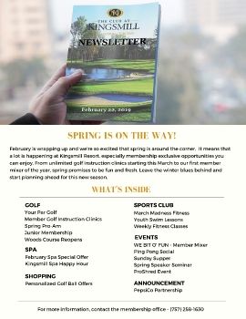 CLUB NEWSLETTER 2-22-19