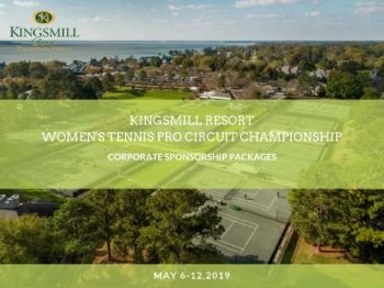 Kingsmill Tennis Women's Pro Circuit - Sponsorship Packages