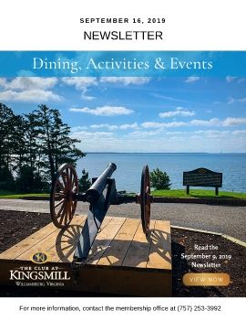 CLUB AT KINGSMILL 9-16-19