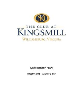 Membership Plan