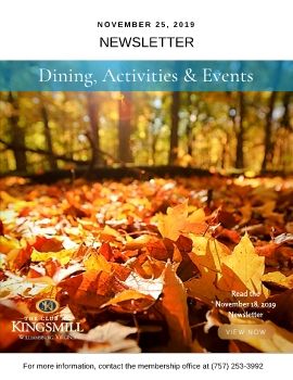 CLUB AT KINGSMILL 11-25-19
