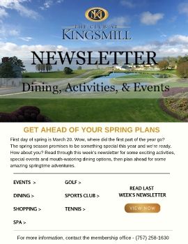 CLUB NEWSLETTER 3-18-19