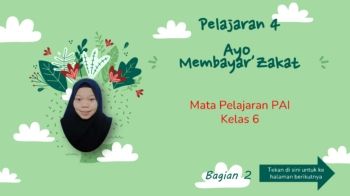 Pelajaran 4 Ayo Membayar Zakat Part 2
