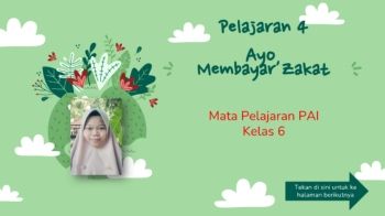 Pelajaran 4  Ayo,  Membayar Zakat