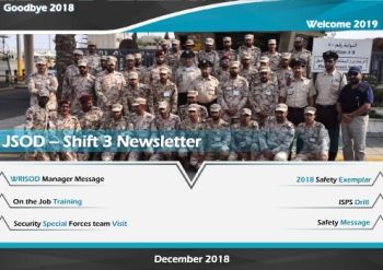 JSOD - Shift 3 Newsletter - December 2018