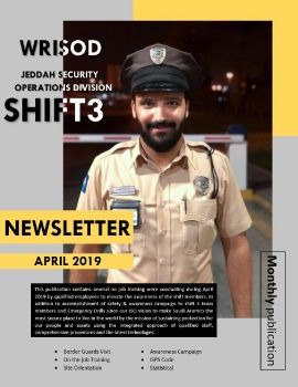 JSOD - Shift 3 Newsletter - April 2019