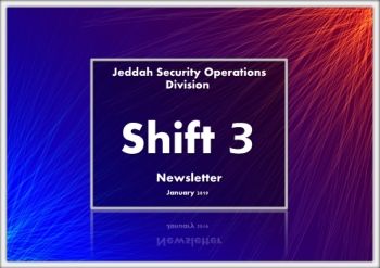 JSOD - Shift 3 Newsletter - January 2019