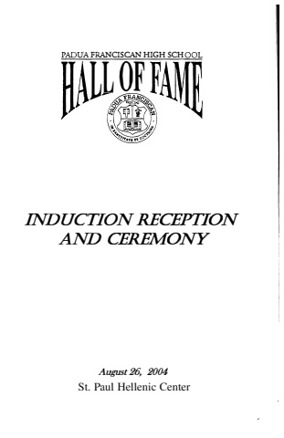 2004 Hall of Fame Induction