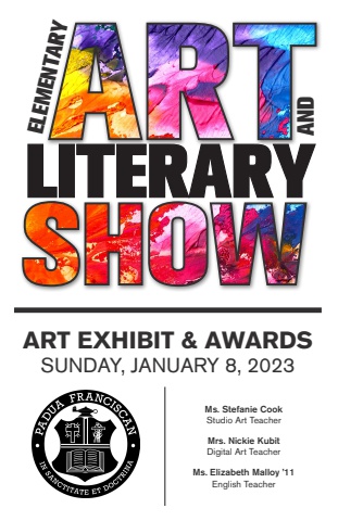 Padua Elementary Art and Literary Show Program 2023