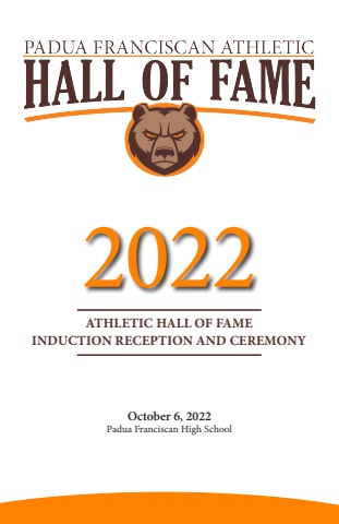 2022 Athletic Hall of Fame Induction