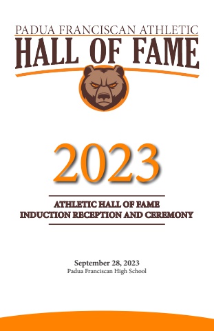 2023 Athletic Hall of Fame Induction