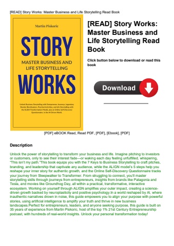 [read] story works master business and life storytelling read book