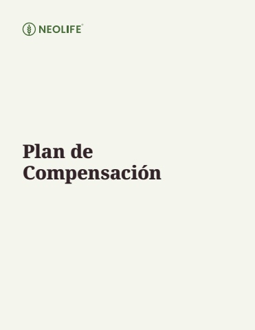 NeoLife Compensation Plan 2024 - Spanish