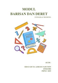 MODUL BARISAN DAN DERET