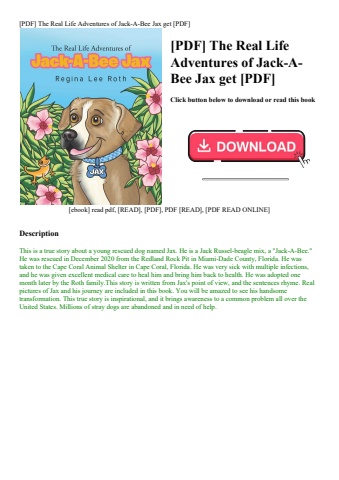 [pdf] the real life adventures of jack-a-bee jax get [pdf]