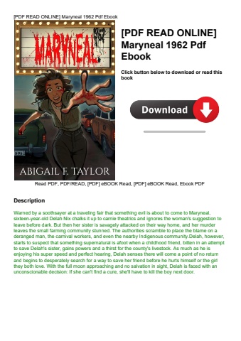 [pdf read online] maryneal 1962 pdf ebook