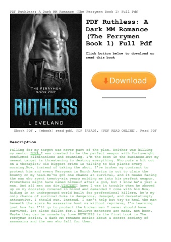 pdf ruthless a dark mm romance (the ferrymen book 1) full pdf