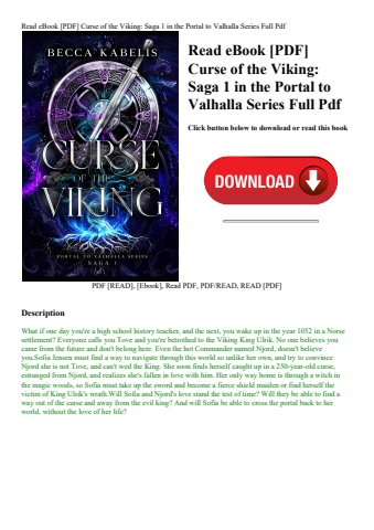 read ebook [pdf] curse of the viking saga 1 in the portal to valhalla series full pdf