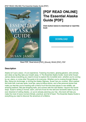 [pdf read online] the essential alaska guide [pdf]