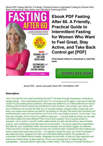ebook pdf  fasting after 60