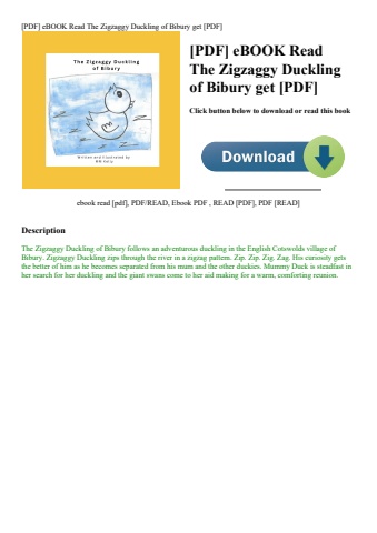 [pdf] ebook read the zigzaggy duckling of bibury get [pdf]