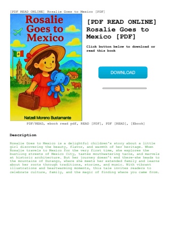 [pdf read online] rosalie goes to mexico [pdf]