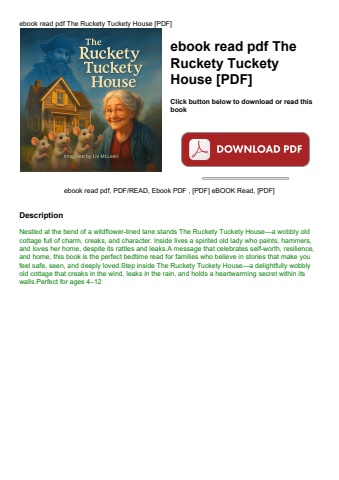 ebook read pdf the ruckety tuckety house [pdf]