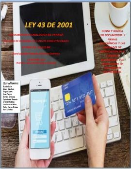 LEY 43 DE 2001 -DOCUMENTOS Y FIRMAS ELECTRONICAS