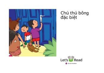 Chú thú bông đặc biệt