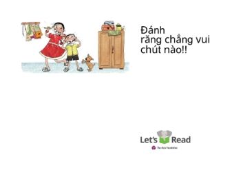 Đánh răng chẳng vui chút nào