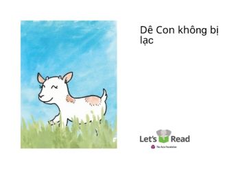 Dê con không bị lạc