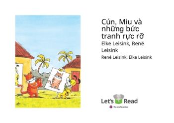 Cún, Miu và những bức tranh rực rỡ