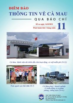 Điểm báo Cà Mau số 11