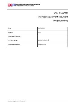 Business Requirement Document_V 1.0_20200511