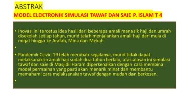 MODEL ELEKTRONIK SIMULASI TAWAF DAN SAIE