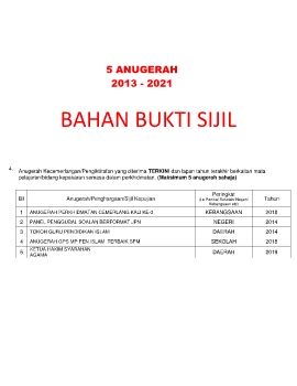 BAHAN BUKTI 5 SIJIL