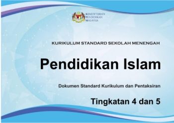 DSKP KSSM PENDIDIKAN ISLAM TINGKATAN 4 dan 5