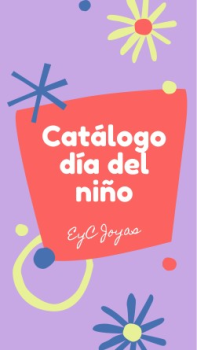 Catálogo Joyas a pedido Día del niño EyC