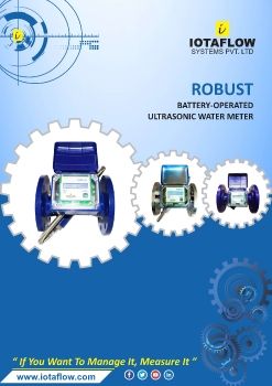 inline Ultrasonic flow meter