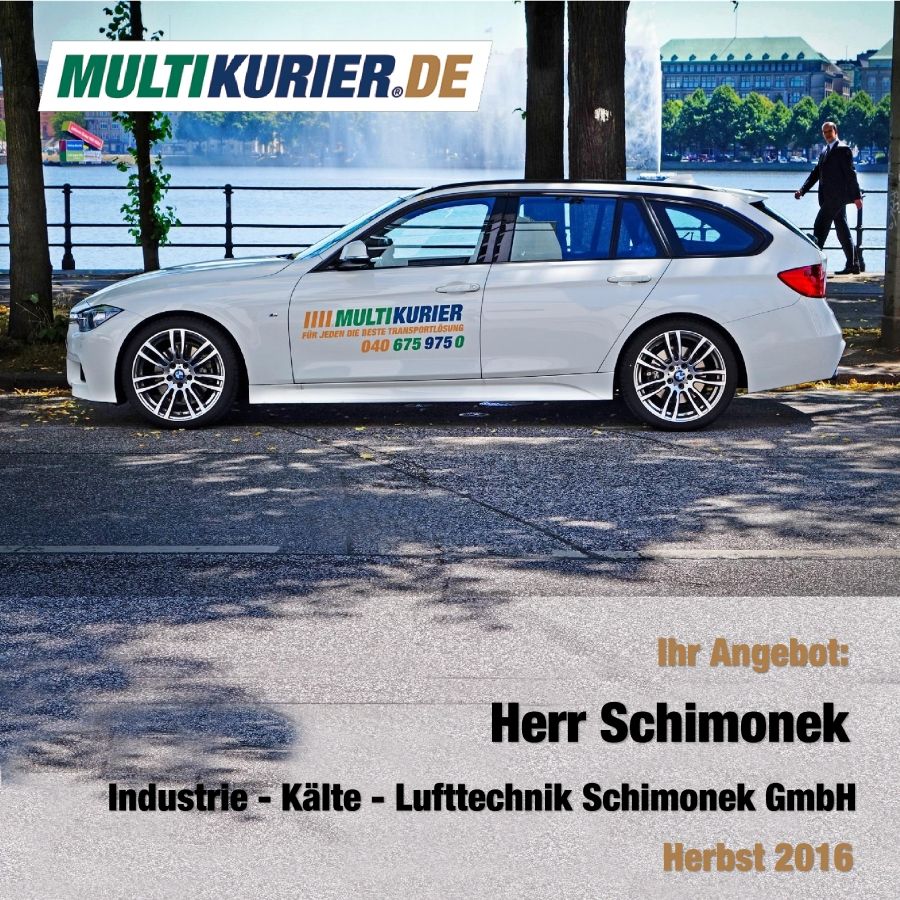 Angebot Industrie - Kälte - Lufttechnik Schimonek GmbH