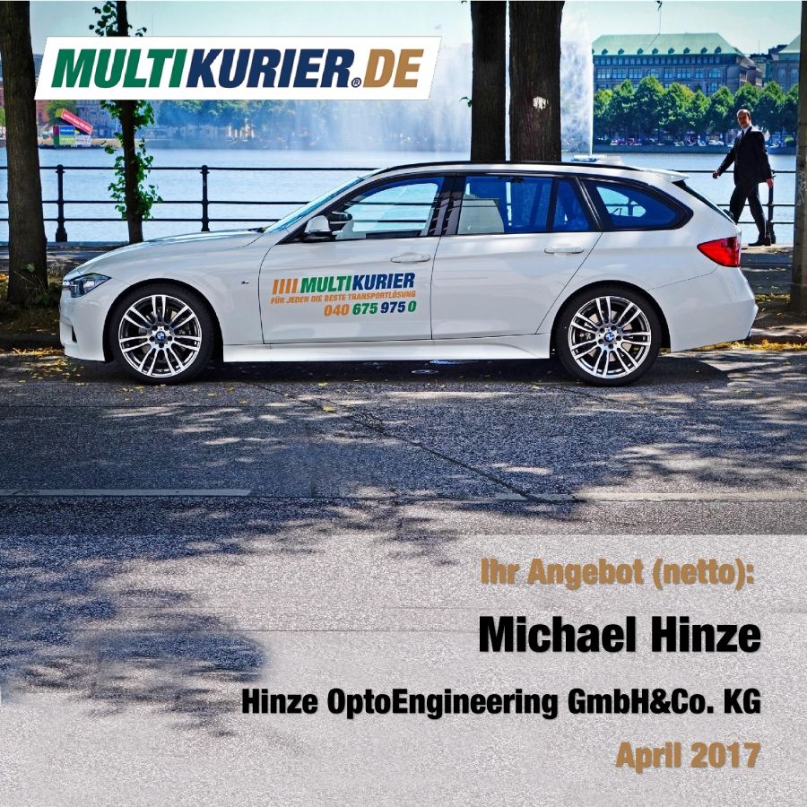 Angebot Hinze OptoEngineering GmbH&Co. KG