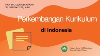 Perkembangan Kurikulum di Indonesia