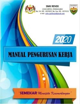 MANUAL PENGURUSAN KERJA SMK RENEK 2020 