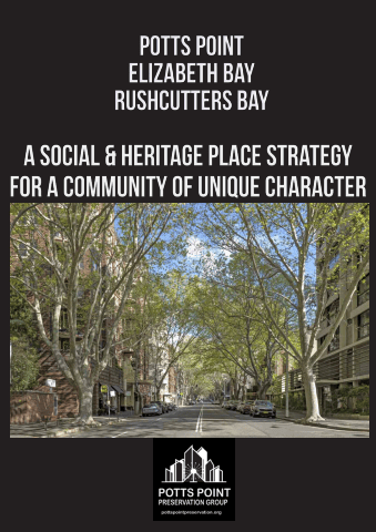 Potts Point Preservation Group Strategy 2026