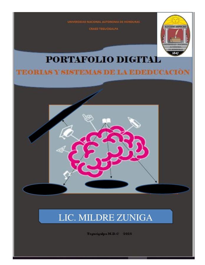 PORTAFOLIO DIGITAL DE TEORIAS Y SISTEMAS DE LA EDUCACION