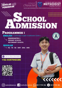  PPDB 2026-2027 SEKOLAH METHODIST TANJUNG MORAWA