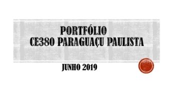 Portfólio Junho 2019