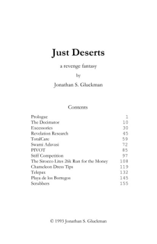 Just Deserts