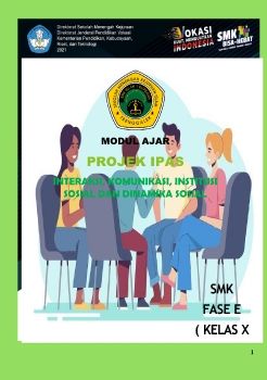 E-BOOK 6 IPAS ASPEK 6 Interaksi, Komunikasi, Institusi Sosial dan Dinamika