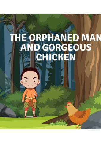 The orphaned man and gorgeous chicken